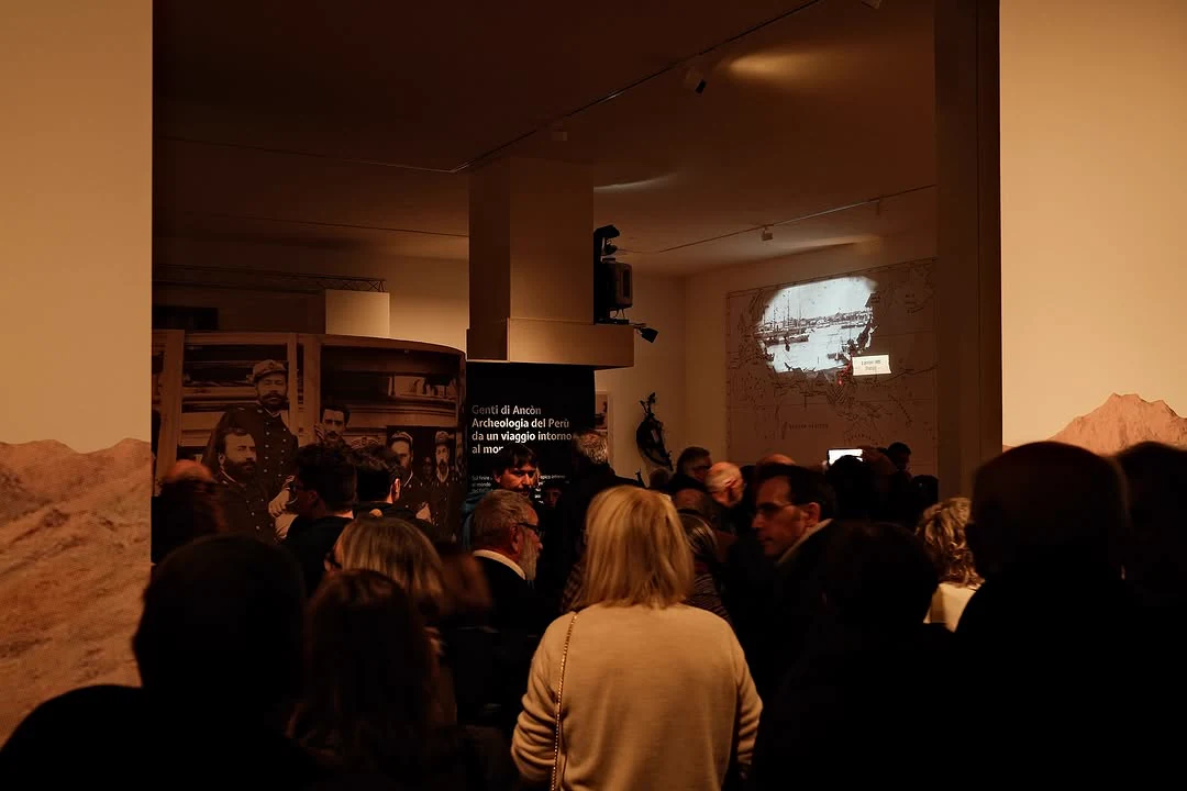 Inaugurazione della mostra Genti di Ancón, fotografia 5