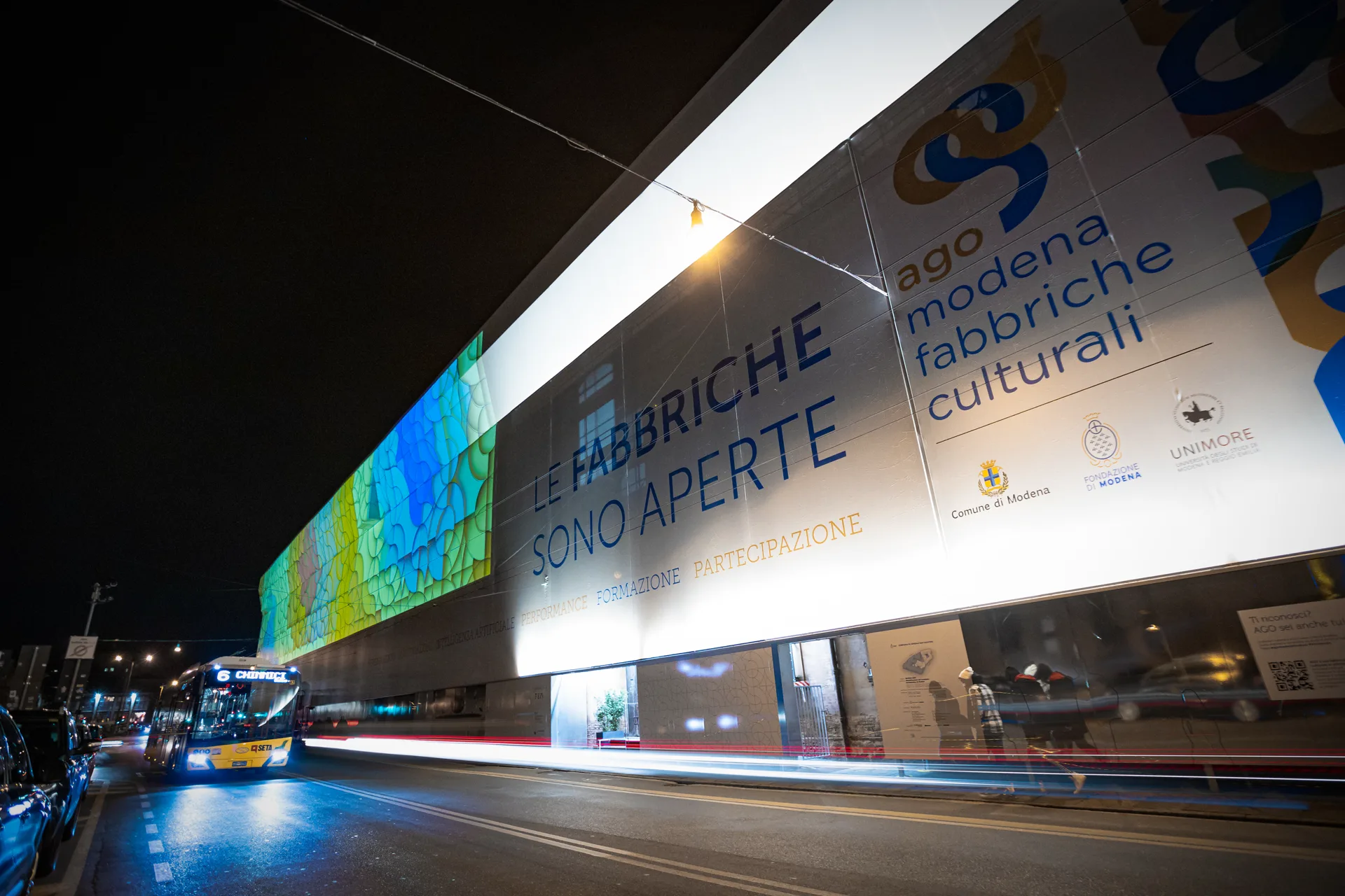 Trame, proiezioni per AGO Modena 17
