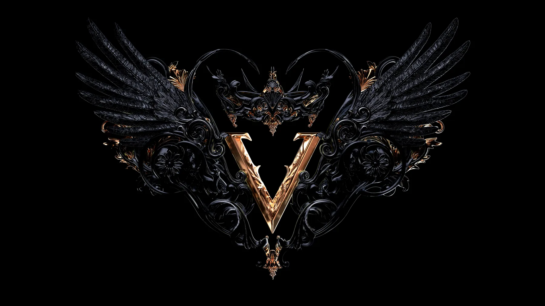 Logo 3D Vivian, dettaglio 04